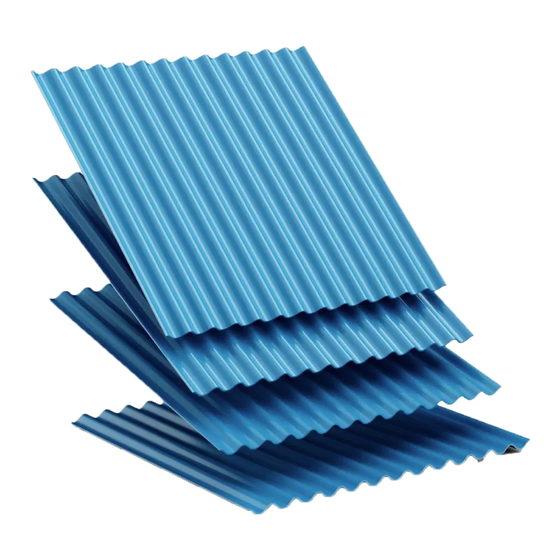 Industrial Metal Roof Stack
